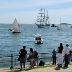Boston Harbor Summer Day